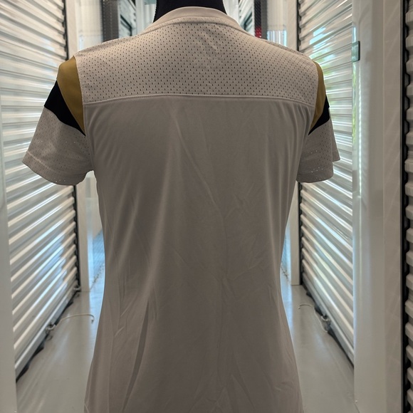 Fanatics White and Black Saints Short Sleeve Tee - Picture 4 of 9